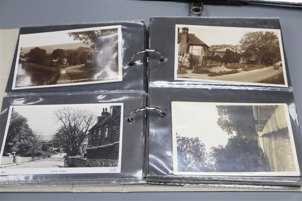 Glynde and Glydebourne Interest, Edward VII - Queen Elizabeth II, 86 postcards, including views of: The Churches (15); Glynde Place (14